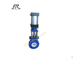 Pneumatic Ceramic Lined Knife Gate Valve