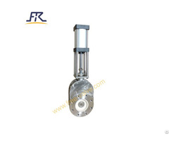 Stainless Steel Type Pneumatic Ceramic Double Disc Gate Valve