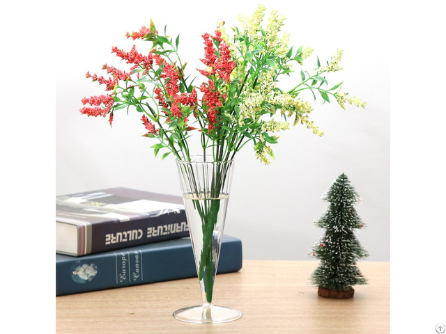 Indoor Decorate Diy Kingbuy Hydroponic Geometric Glass Flower Vase