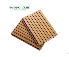 Wooden Grooved Acoustic Panel