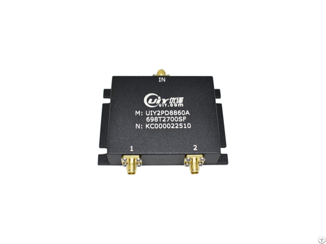 Wlan Wireless Infrastructure Indoor Coverage Project 698mhz 2700mhz 2 Way Power Divider
