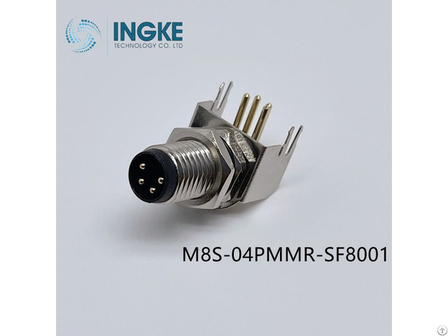 Ykm8h304am Compatible With Amphenol M8s 04pmmr Sf8001 Circular Metric Connectors