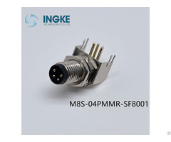 Ykm8h304am Compatible With Amphenol M8s 04pmmr Sf8001 Circular Metric Connectors