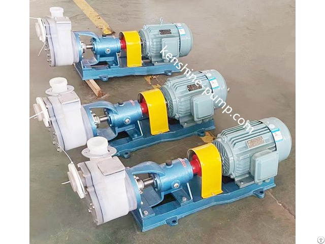 Fluoroplastic Corrosion Resistant Self Priming Pump