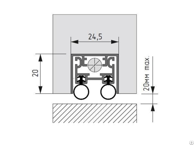 Af 24 5x20 Automatic Drop Down Seal