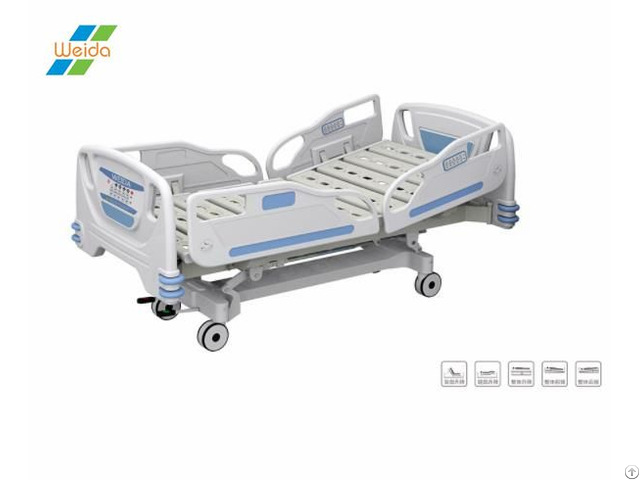 Multi Functional Electric Adjustable Nursing Icu Bed With Touchscreen