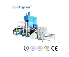 Disposable Aluminium Foil Plate Punching Machine Seac 55as For Usa Market