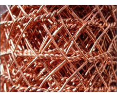 Copper Hexagonal Chicken Wire Mesh