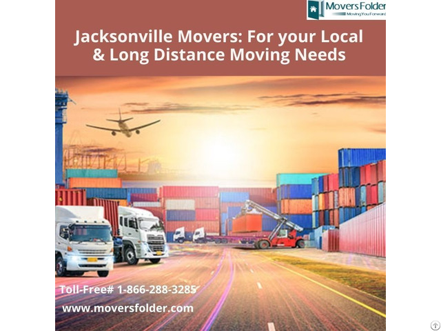 Jacksonville Movers For Your Local And Long Distance Moving Needs