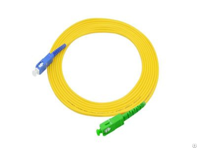 Sc Apc Fiber Optic Patch Cord