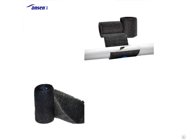 Water Activated Adhesive Fiberglass Wrap For Pipe Leak Permanently Seal Leaks