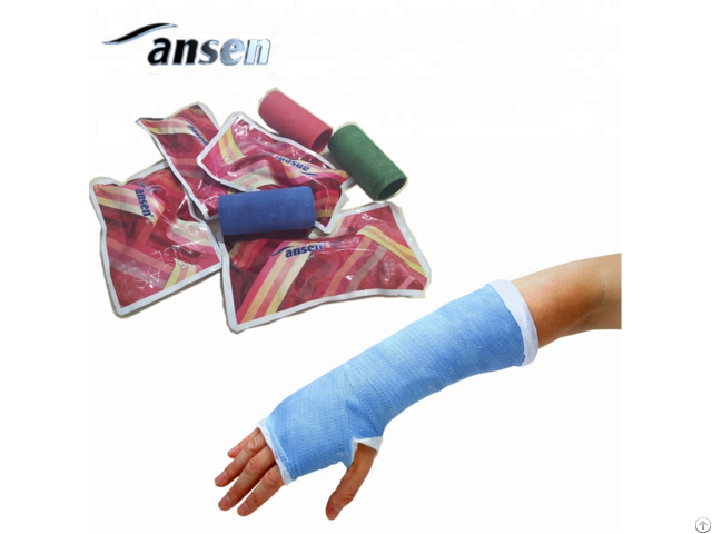 Medical Fiber Glass Cast Excellent X Ray Translucency Waterproof Surgical Bandage