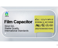 Mpx Mkp 275vac Polypropylene Safety Capacitor X2 Manufacturer