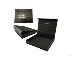 Top Quality Black Magnetic Paper Gift Box