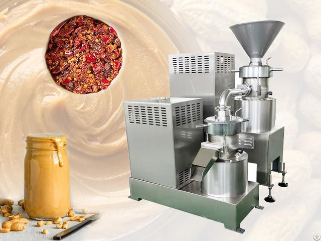 Multi Functional Peanut Butter Colloid Mill Machine