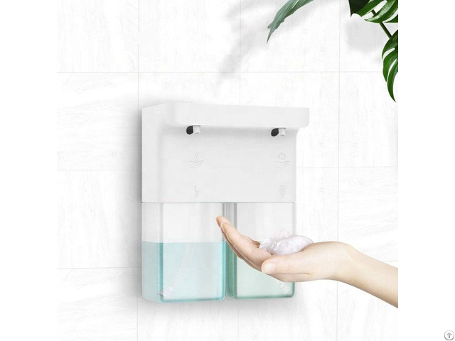 Wall Mounted Automatic Foam Soap Dispenser Oem Two Spouts Airport