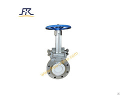 Manual Operated Stainless Steel Ceramic Lined Knife Gate Valve