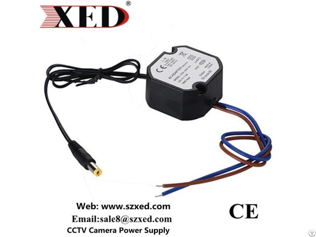Dc12v 1a Usa Plug Type Power Supply For Security Camera And Access Control China