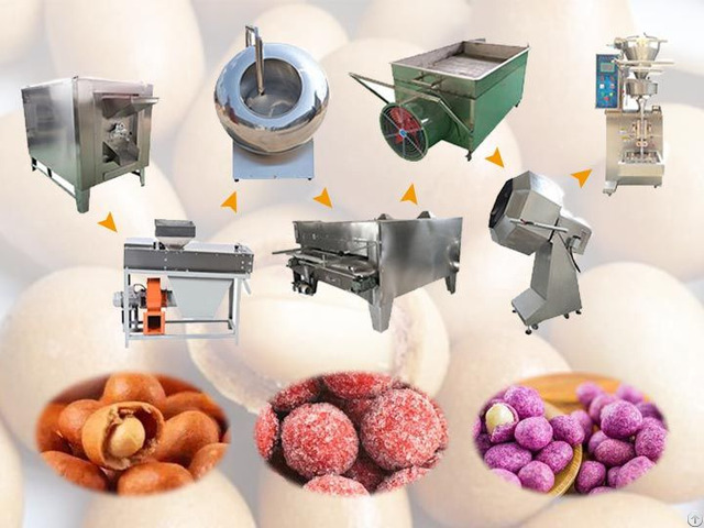 Peanut Coating Production Line 200kg H