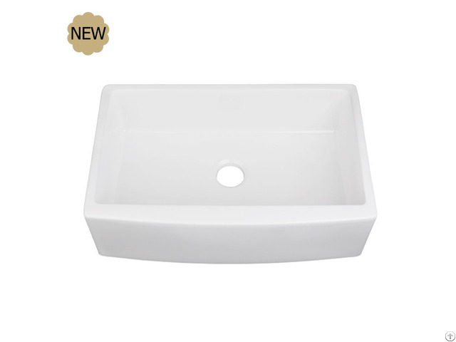Large White Apron Front Porcelain Kitchen Sink