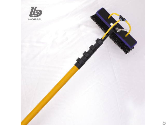 18ft 100ft 4k High Modulus Carbon Fiber Water Fed Telescopic Window Cleaning Pole