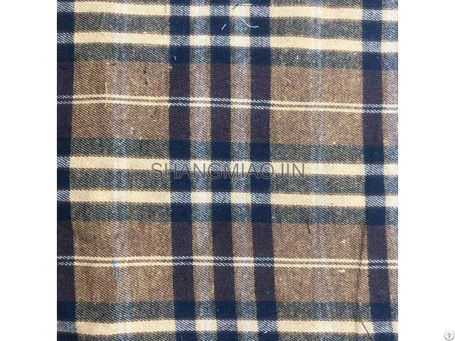 Fashion Lining Polyester Cotton Flannel New Plaid Fabric