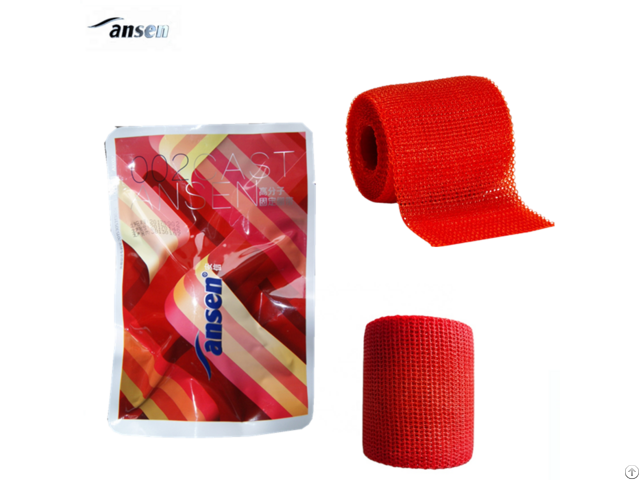 Medical Disposable Bandages Colorful Orthopedic Fiberglass Casting Tape