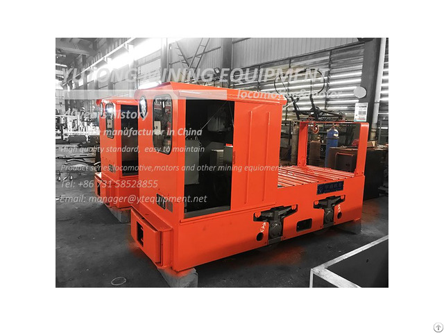 Cjy3 Ton Narrow Gauge Trolley Electric Locomotive For Mine Tunnel Transportation