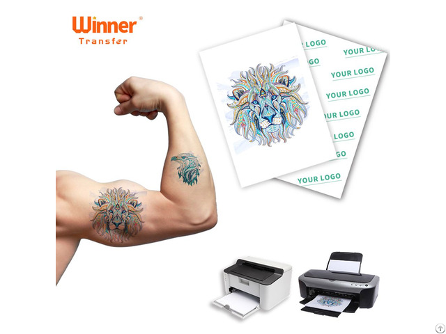 Winner Transfer Compatible Clear Tattoo Paper 1 0