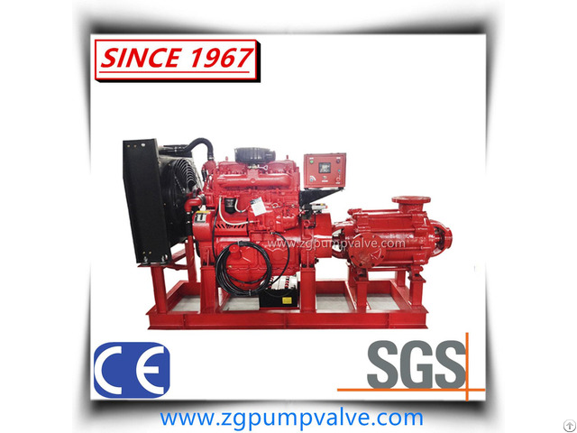Diesel Engine Driven Multi Stage Fire Fighting Pump