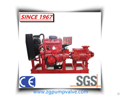 Diesel Engine Driven Multi Stage Fire Fighting Pump