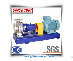 Horizontal Single Stage Chemical Process Pump