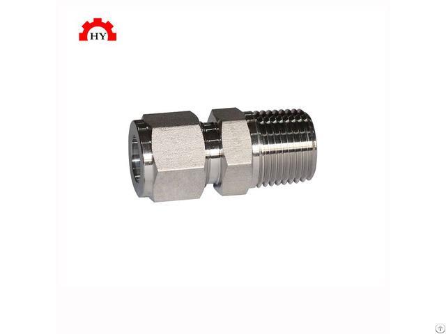 Ss316 1 2 Inch Male Connector Compression Fittings