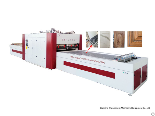 Pvc Veneer Press Machine With Pin System