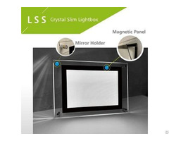 Crystal Led Light Box Desktop