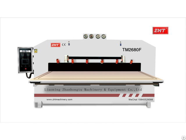 Double Sided Veneer Core Board Positive And Negative Pressure Machine Zht Tm2680f