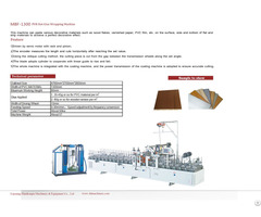 Wood Door Laminate Frame Hot Melt Profile Rolling Machine Zht Mbf1300pur