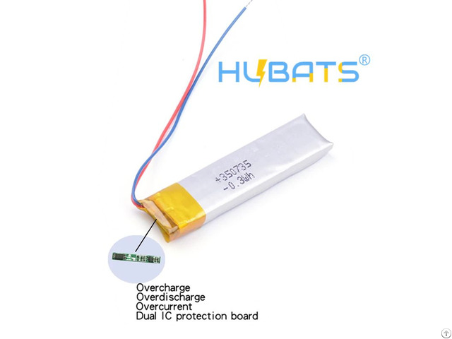 Hubats 350735 3 7v 80mah Lipo Battery For Jbr Wireless Hs 11 Cpl 556 Bluetooth Earphone
