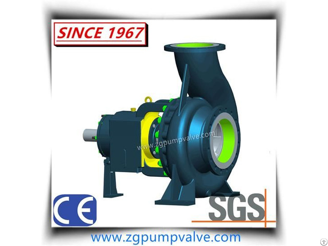 End Suction Chemical Centrifugal Process Pump