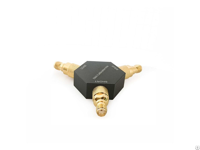 Sma K Gold Plated Brass Calibrator For Network Analyzers With Open Short And Load
