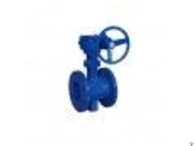 D343x F 10 10q Worm Gear Drive Triple Eccentric Soft Sealing Butterfly Valve