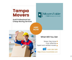 Tampa Movers Avail Professional But Cheap Moving Services