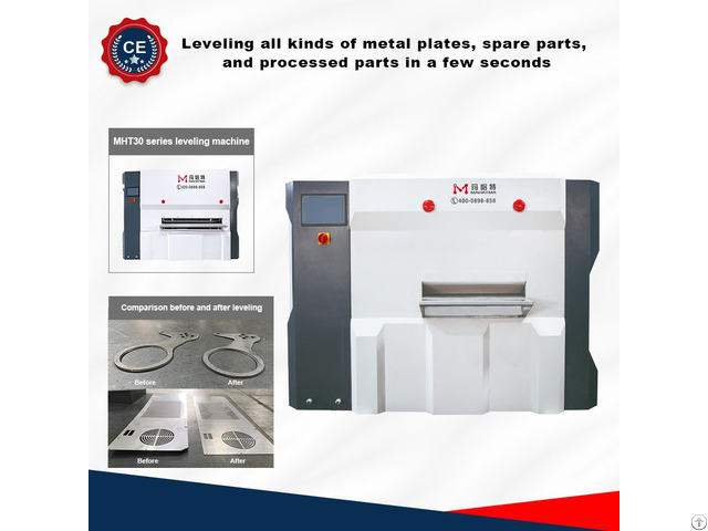 Metal Straightening Machines And Leveling Machine For Thick Parts Or Sheet