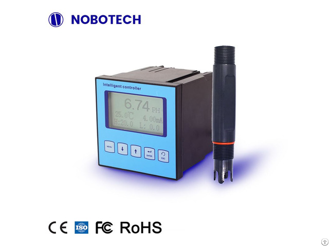 Online Ph Meter For Water Monitoring With Relay Control Output