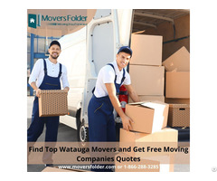 Find Top Watauga Movers And Get Free Moving Companies Quotes