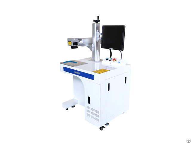 Zpg Portable Fiber Cnc Laser Marker Marking Machine 30w 50w Lazer Tag