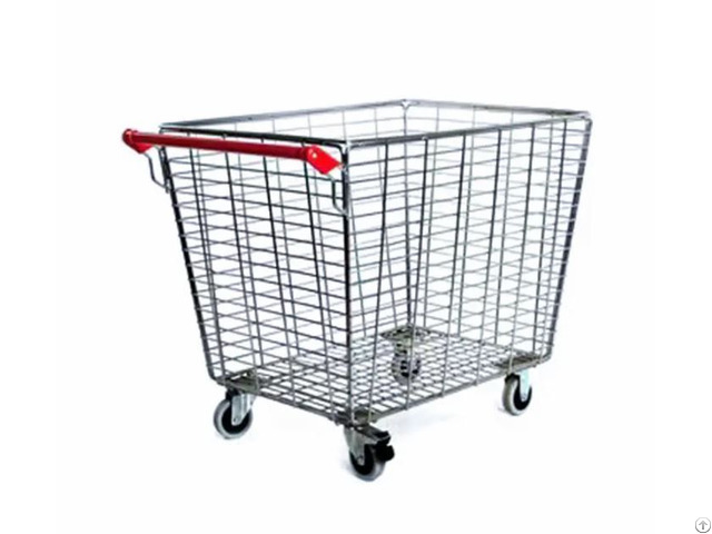 Supermarket Shopping Metal Custom Color Fixed Specifications