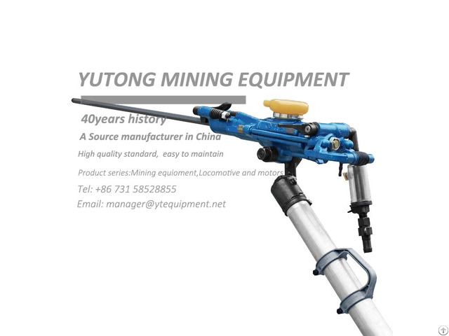 Multipurpose Mining Machinery Yt27 Rock Drill With Air Leg