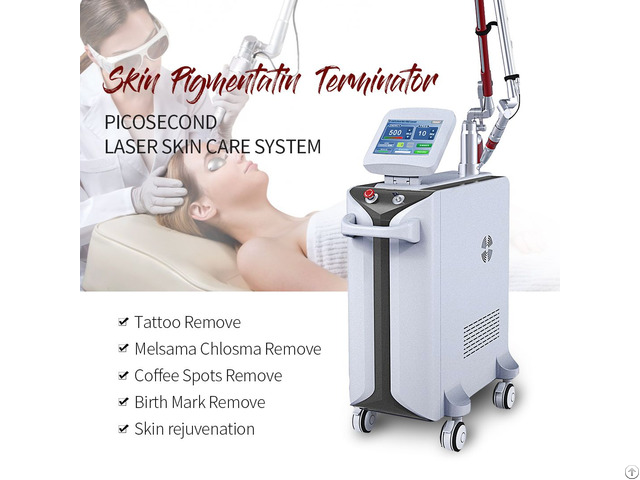 Pico Laser Q Switch Tattoo Removal Carbon Peeling Machine