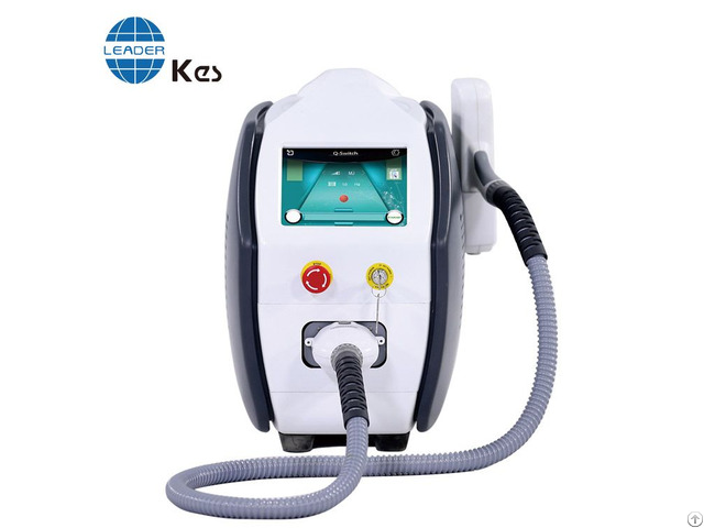 Q Switched Laser Tattoo Removal Nd Yag Skin Whitening Machine